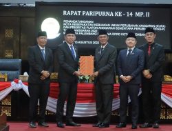 Paripurna DPRD Kota Palembang, Penandatanganan Nota Kesepakatan KUA dan PPAS Tahun Anggaran 2023