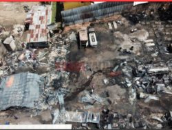 Gudang Minyak di Jambi Terbakar