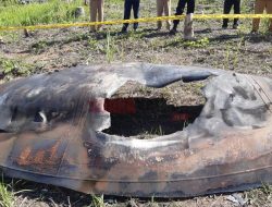 Diduga Serpihan Roket Jatuh di Sekayam, Ini Penjelasan Kapolres Sanggau