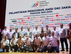 Pengurus AMSI DKI Jakarta Periode 2021-2024 Resmi Dilantik