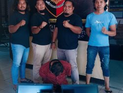 Bobol Kantor Desa Pasir, HR Ditangkap Tim Jatanras Polres Mempawah