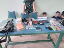 Seludupkan Sabu 96 Gram, Tiga Tersangka Diamankan di Titik Nol Perbatasan