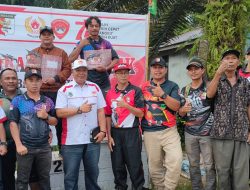 Ketua KONI Sekadau Ucapkan Selamat kepada Pemenang Turnamen Menembak Perbakin