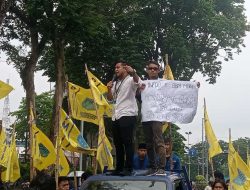 Tolak Kenaikan Harga BBM, Kader PKC PMII Datangi DPRD Sumsel
