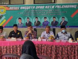 Serap Aspirasi Masyarakat, DPRD Kota Palembang Gelar Reses di  Dapil V