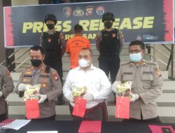 Tergiur Upah Rp50 Juta, Pelaku Sabu  Ditangkap Polisi di Sanggau
