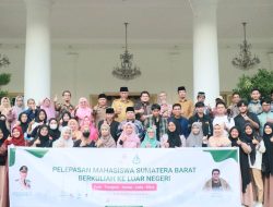 Sumbar Melepas 45 Putra Putri Sumbar Kuliah di 5 Negara