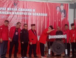 Konsolidasi Berbagai Kegiatan, PDI Perjuangan Sekadau Gelar Rakercab