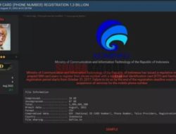 Bocor! 1,3 Miliar Data Registrasi Kartu SIM Indonesia Diduga Dijual, Warganet Mencak-mencak ke Kominfo