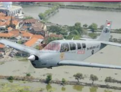 Pesawat TNI AL Jenis Bonanza G-36 T-2503 Jatuh di Selat Madura, Panglima TNI segera Mengevaluasi