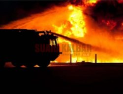 Satu Rumah di Sumatera Barat Terbakar Akibat Ledakan HP