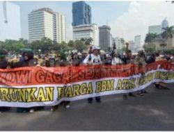 Emak-Emak Geruduk Istana, Ancam Jokowi Mundur jika Tak Bisa Turunkan Harga BBM