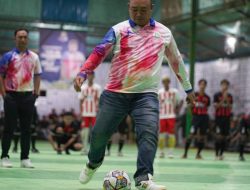 Sekda Ketapang Berharap Atlet Futsal Berprestasi Muncul di Turnamen Jurnalis Cup Seri