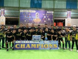 Sekda Bangga Tim Binaannya Juara Liga Futsal Ketapang 2022