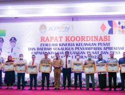 Pemkab Ketapang Rakor Penyampaian Apresiasi Capaian Kinerja Keuangan Pusat dan Desa Semester I Tahun 2022