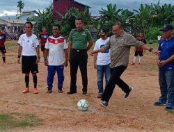 Staff Ahli Bupati Ketapang Buka Open Turnamen Sepakbola di Sandai