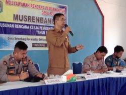 Melalui Musrenbang, Camat Belitang Harap Menetapkan Skala Prioritas