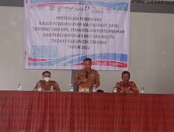Bupati Sekadau Harap Tim Percepatan Penanganan Kesehatan dapat Bekerjasama
