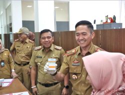 Ratusan Pegawai Diskominfo Palembang Ikuti Tes Urine