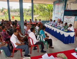 Sekda Way Kanan Tinjau Persiapan Lomba P3KSS dan GSI di Kampung Negeri Bumi Putra