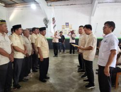 Syatria Agung Lantik PAC HKTI Bukit Kemuning, Ini Harapannya