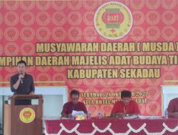 Hasil Musda MABT Sekadau, Harianto Ditetapkan sebagai Ketua