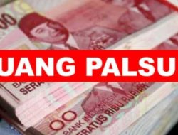 Pengedar Uang Palsu di Lampung Barat Dibekuk Polisi