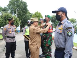Turunkan Kondisi Kamseltibcar Lantas, Polres Sekadau Gelar Apel Ops Zebra Kapuas 2022