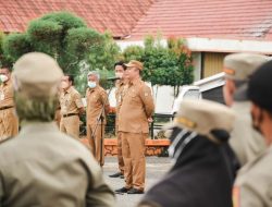 Pimpin Apel Rutin, Sekda Ketapang Akan Panggil Perusahaan Terkait Penanganan Ruas Jalan Kabupaten dan Provinsi