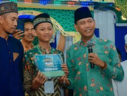 Wabup Ketapang Hadiahkan Umrah kepada Juara MTQ Desa Kinjil Pesisir