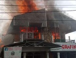 Dua Ruko di Pontianak Tenggara Terbakar