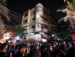 Kebakaran Apartemen di Jalur Gaza, Sedikitnya 21 Orang Tewas