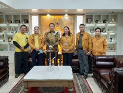 Ketua MPR RI Menerima Pewarna Indonesia Dirumah Dinas Widyachandra