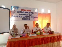 Dinsos Way Kanan Sosialisasi UU No 9 Thn 1961 terkait PUB