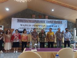 Pdt. DR. Horas Manalu, MT.h Terpilih Sebagai Ketua Dalam Musyawarah Daerah I GBI Tabernakel Jawa Barat Periode 2022-2026