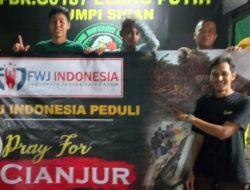 FWJ Indonesia Salurkan Bantuan Korban Gempa Cianjur