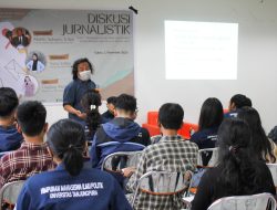 Himapol Untan Pontianak Gelar Diskusi Jurnalistik