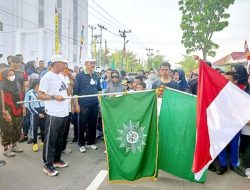 Wabup Ketapang Hadiri Jalan Sehat Syiar Muktamar Muhammadiyah dan Aisyiyah ke-48