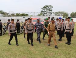 Wabup Ketapang Pimpin Gelar Pasukan Pengamanan MTQ ke-30  Tingkat Provinsi Kalbar