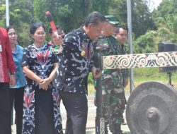Bupati Sanggau Launching Program Perkampungan Holtikultura Asri dan Tertata