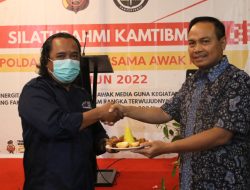 Rayakan HUT Humas Polri ke-71, Polda Kalbar Silaturahmi Bersama Awak Media
