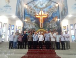Kardinal Mgr Ignatius Suharyo Kunjungi Gereja Agung Sekadau