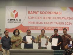 Bawaslu Kalbar Teken MoU dengan AMSI untuk Pengawasan Partisipatif Pemilu 2024