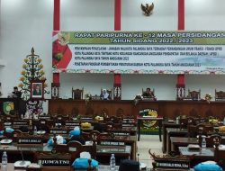 Pemko Palangka Raya Jawab Pemandangan Umum Fraksi Atas APBD 2023