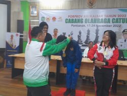 Ketua KONI Sekadau: Saya Bangga dan Apresiasi Terhadap Prestasi Atlet Catur