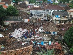 Diaspora Indonesia Bantu Korban Gempa Cianjur