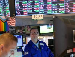 Saham AS Hampir Melandai Setelah Beragamnya Data Ekonomi
