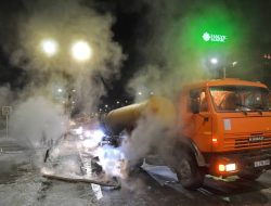 Listrik, Pemanas Padam di Suhu Membeku Picu Kemarahan di Kazakhstan