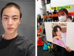 Jin BTS Wajib Militer, Penggemar Indonesia Sewa Mobil untuk Lihat Kamp