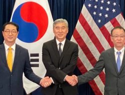 AS, Jepang dan Korsel Tingkatkan Kerja Sama Keamanan terkait Ancaman Uji Coba Rudal Korut